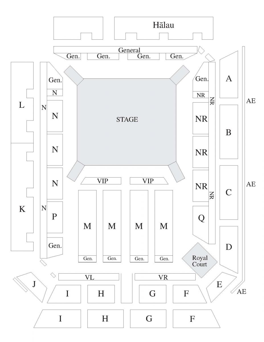 Monarchs Seating Chart